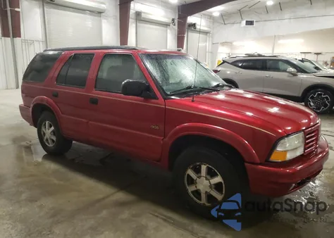 2000 Oldsmobile Bravada из США, поврежденный, VIN 1GHDT13W0Y2144348